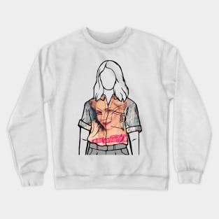 Sofia Coppola (Marie Antoinette) Portrait Crewneck Sweatshirt